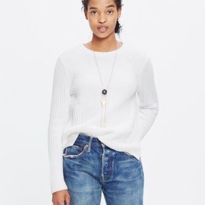 Madewell Hexcomb Textured Sweater S